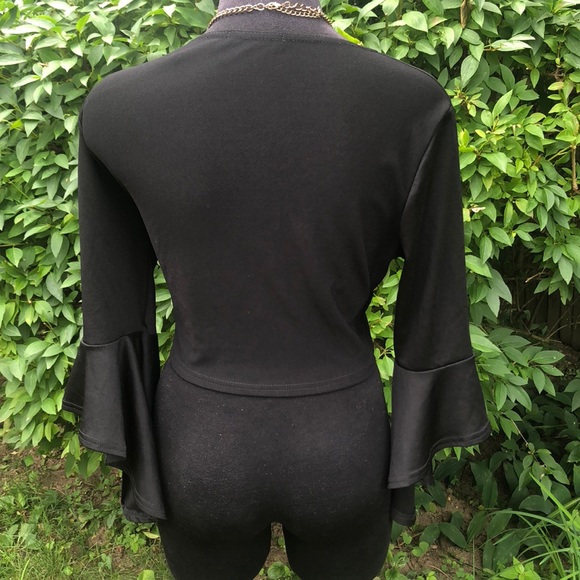 missguided shawl knit top